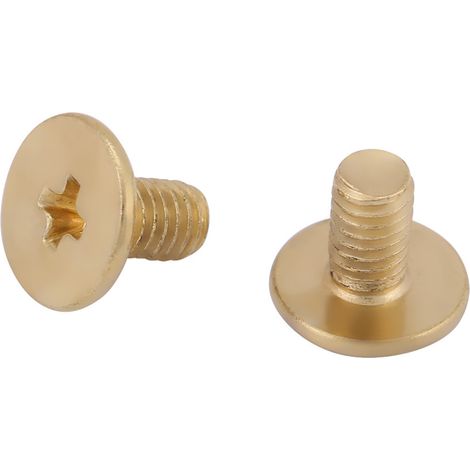 Lot de 20 rivets dorés de 8 mm pour la confection de sacs, étuis de téléphone et autres articles en cuir.