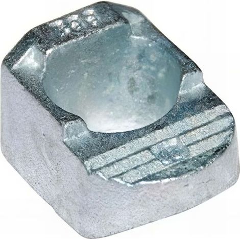 Crapaud de fixation type BB talon 1 - M10 - Galvanisé - BB1G10