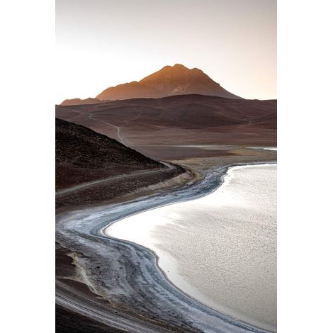 Tableau sur verre synthétique désert Atacama 65x97 cm - Impression sur Verre synthétique - Image HD  imprimée sur Verre synthétique - Tableau mural décoratif - Fabriqué en France (1/5)