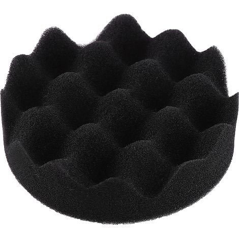 Kit 10 tampons de polissage éponge 3" pour voiture, adaptateur perceuse, lissage et lustrage, disques abrasifs mousse (1/5)