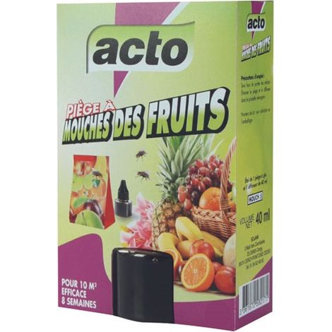 Acto piège à insectes avec diffuseur liquide aromatisé (1/2)