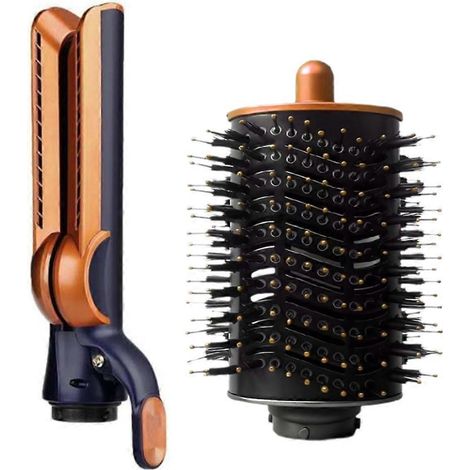 Glättungsbürste und Luftstromaufsatz für Airwrap Haartrockner HS01, HS05 und HS08: Volumen, Anti-Frizz-Effekt und Styling D (1/5)