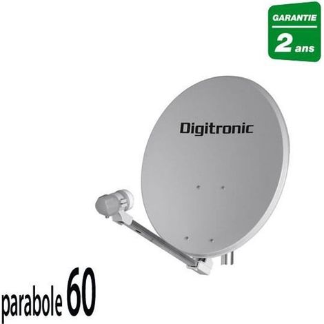 DIGITRONIC PARABOLE SATELLITE 60 + LNB 1 TV