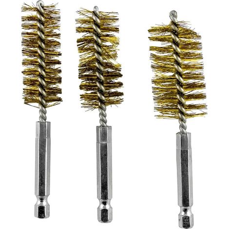 spazzola abrasiva jbm abrasive filament brush nylon abrasivo 3 pezzi