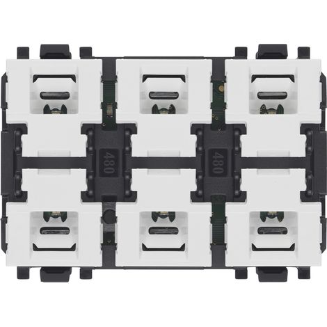 VIMAR - 30407 Comando 6 pulsanti 1P NO 24V 3M