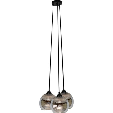Lampadario Candellux TRIO 33-62840 3xE27 cromo vetro (1/5)