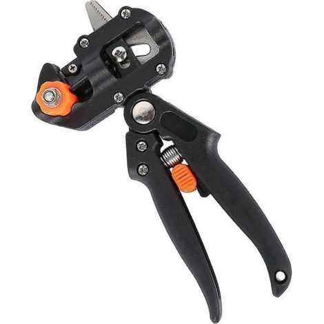 Grafting Secateurs - Cutting Tool - Black - Tool Steel - 215x106 mm - 1 Piece