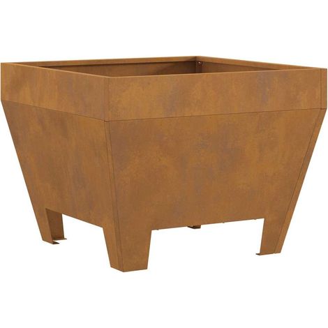Braise Marron 50 x 50 x 38 cm Acier CFW490625 (1/5)