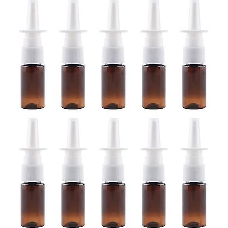 10 flacons de spray nasal vides (1/3)