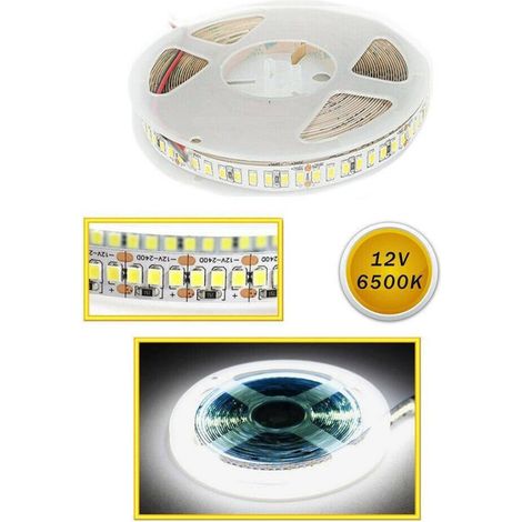 Trade Shop - LED-STREIFEN SMD 2835 STREIFEN 5 MT SPULE NATÜRLICHES WARMES KALTES LICHT 2835 12V - (1/2)
