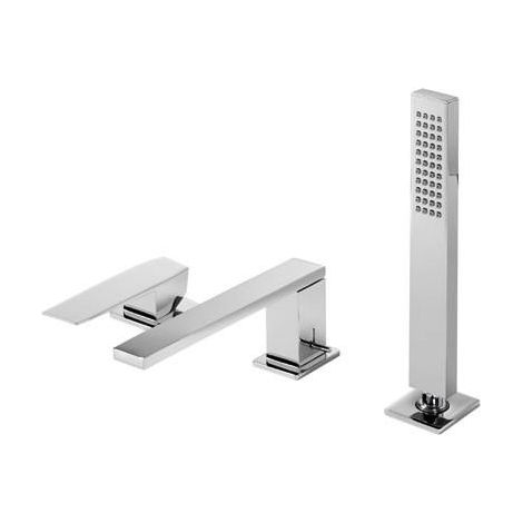 GRIFO MONOMANDO PARA BORDE DE BAÑERA · CON MANETA