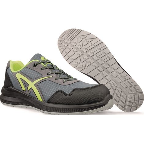 Sicherheitsschuh DRIFTER GREEN LOW Gr.44 W.11 grau/grün S1P SRC EN ISO 20345