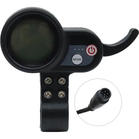 Tableau de bord avec écran LCD 36V-60V, compteur 6 broches pour scooter électrique et vélo électrique (JP) (1/5)