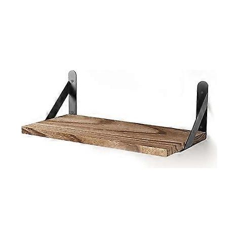 Étagères en bois rustiques, porte-accessoires de salle de bain, étagère de rangement murale pour toilettes, rangement pour salon, porte-shampoing de douche, organisateur (1/5)