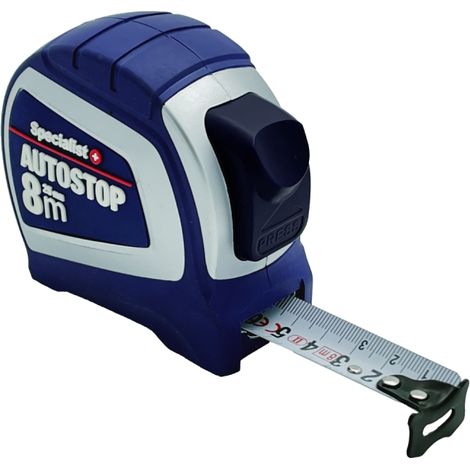 Mètre ruban Specialist Autostop 8 m