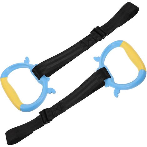 Anneaux de gymnastique pour enfants, ensemble de 4 pièces, anneaux de traction pour exercices d'intérieur (1/5)