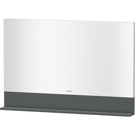 Specchio Duravit VERO con mensola 800xbis 400x142mm Grigio Doloaveci lucido