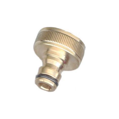 Lot de 5 nez de robinet en laiton femelle 26x34 - Raccords robustes, joints inclus, compatible 1/2" et 3/4", anti-corrosion.