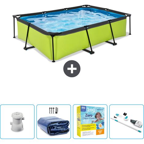Exit Pool Rechteckig - 300x200x65 cm - 5-teilig SCB12 (1/4)