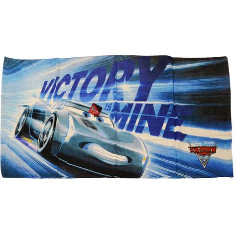 Telo Mare Spiaggia Cars Jackson Storm Disney Asciugamano Da Bagno 140x70 cm