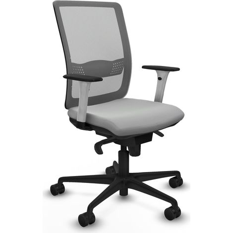 Bürostuhl piqueras y crespo Haches hellgrau Schaumstoff gepolstert (1/2)