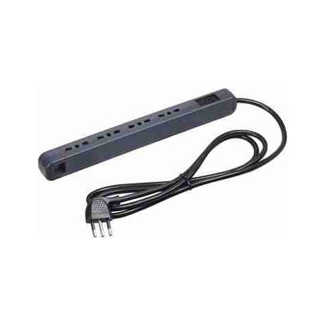 BTI3631USGB ULTRASLIM 4-fach Steckdosenleiste 10/16A mit automatischem Sicherheitsschalter SAFE - grau