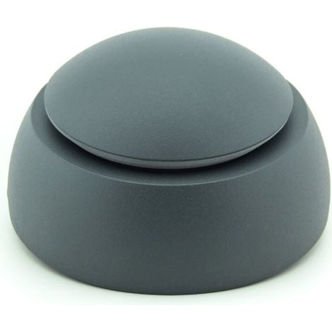 Applique a Led Tondo Grigio per Esterno 5w Luce Calda