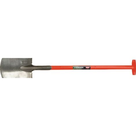 Pelle de jardinage en fibre 5001 mm avec poignée T 285x180 mm (1/4)
