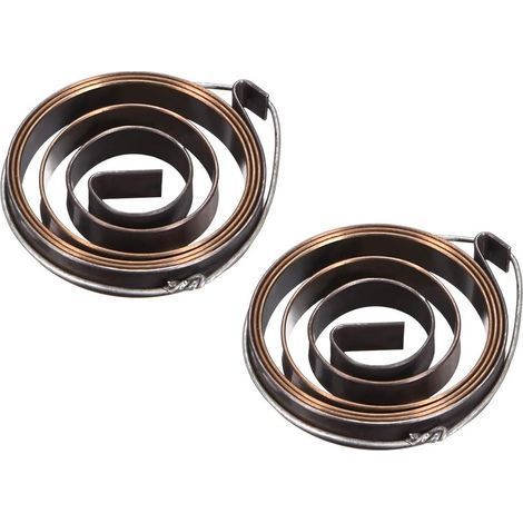 2Pcs Ressort de Rappel Perceuse à Colonne Aliment Penne Bobine Assemblage 680mm 35x6x0.7mm (1/4)