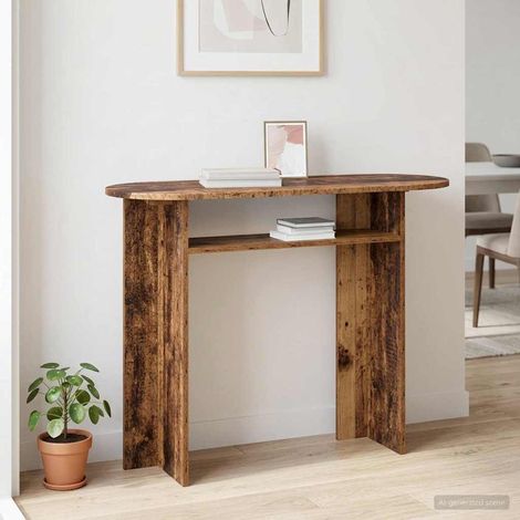 vidaXL Tavolo consolle Legno antico 100 x 39,5 x 75 cm