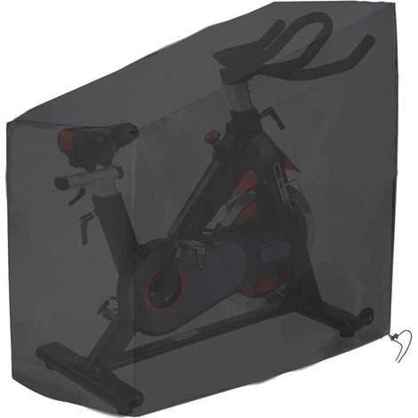 EASYCOMFORT Housse de vélo d'appartement Housse Imperméable Couverture Vélo Housse de protection pour vélo extérieur Housse Anti-poussière Anti-UV (1/5)