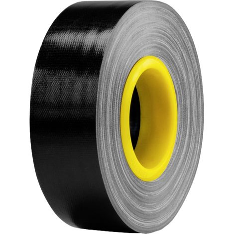 DEFENDER by Adam Hall EXA-TAPE B 50 ERGO-CORE DTEXAB50 Klebeband  Schwarz (glänzend) (L x B) 50 m x