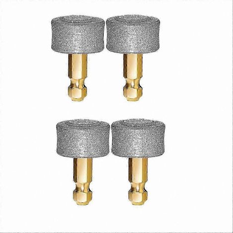 Têtes de meulage de rechange compatibles avec les limes à ongles pour chiens, lot de 4 accessoires pour limes à ongles pour animaux, embouts résistants compatibles avec Pawfect Trimming Solutions SEWH (1/4)
