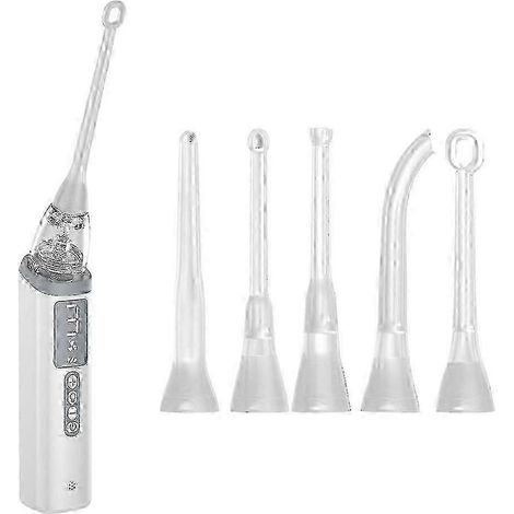 Aspirateur pour amygdalites, kit d'extraction d'amygdalites, hydropulseur, outil de nettoyage buccal électrique C (1/5)