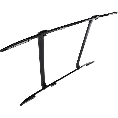 Black Cross Bar Set for Range Rover L405 2013-2022 Aluminium Roof Rail