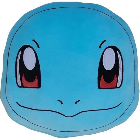 Cojín premium - POKEMON - Cara Carapuce - Microfibra - 40 cm