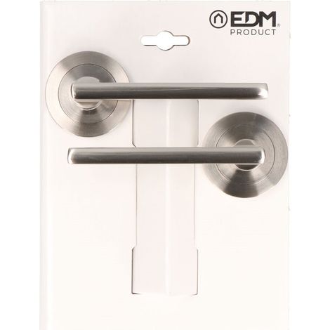 Blister juego roseta 606 niquel satinado edm (1/3)