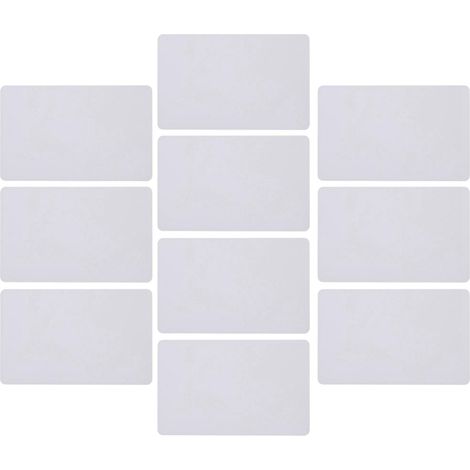 Lot de 10 cartes, cartes RFID intelligentes 13,56 MHz, bloc 0, UID à puce inscriptible, cartes de contrôle d'accès remplaçables (1/5)