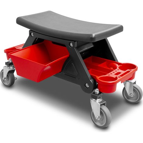 Chaise d'atelier mobile capacité de charge 130kg MW Tools MS375 (1/5)