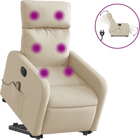 Maison Exclusive - Sillón de masaje eléctrico reclinable elevable