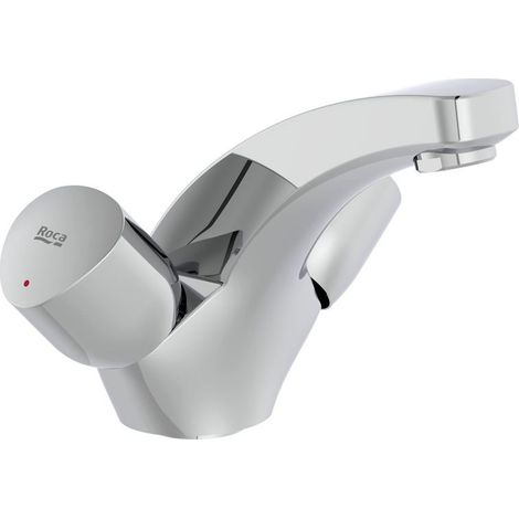 ROCA A5A318EC00 BRAVA Grifo Bimando Lavabo Con Cuerpo Liso Cromo - ref: A5A318EC00