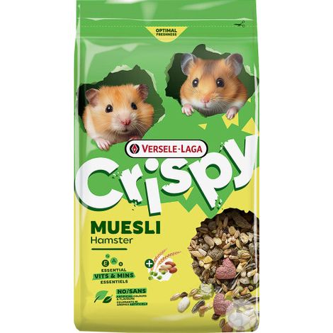 Versele-Laga Nagerfutter Hamster Crispy Müsli 750 g Hamsterfutter