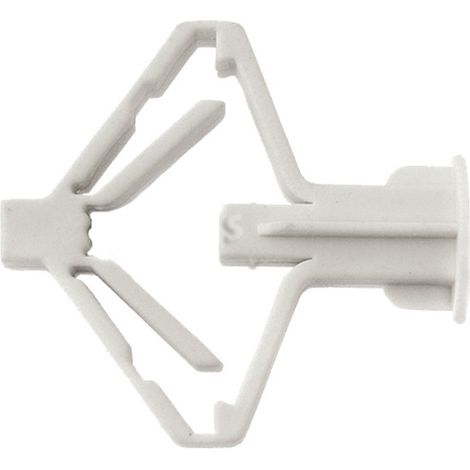 Cheville Nylon à ressort pour corps creux 8X40 - 5 pièces