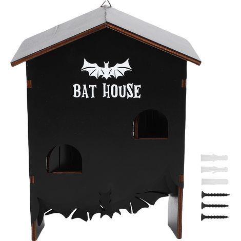 Abri à Chauves-Souris Extérieur en Bois Suspension Trois Chambres (1/5)
