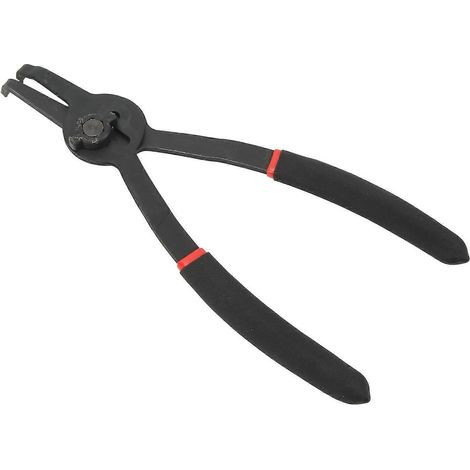 Pince à circlips externe de 23 cm (9 po) avec prise en main confortable, universelle pour l'industrie des machines de réparation automobile, angle de 90°. (1/4)