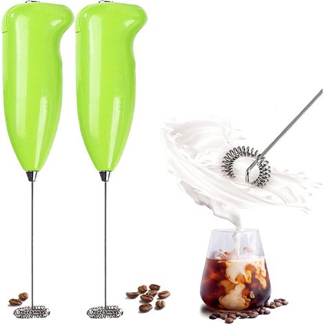 Batteur À Café Électrique Portable - Tête En Acier Inoxydable 304 - Sans Fil - Pour Café, Lait, Oeufs - 1 Pièce (1/5)
