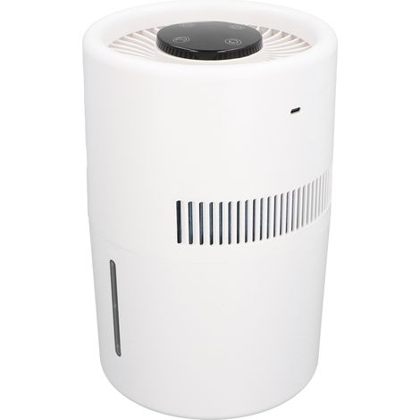 Purificateur d'air et humidificateur 2 en 1, réservoir d'eau 5W 4L, silencieux, pour bureau, chambre à coucher, crèche