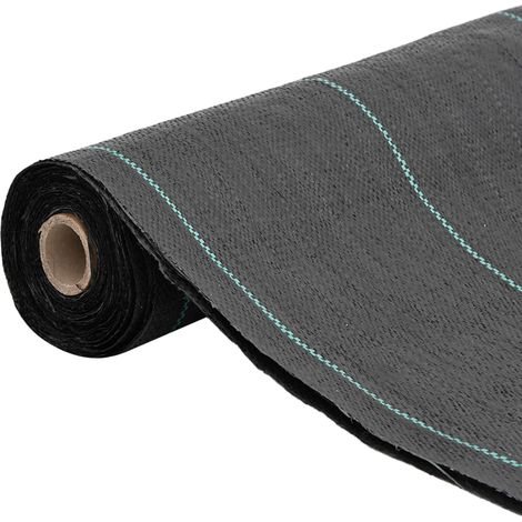 Membrane anti-mauvaises herbes noir 0,5x200 m PP
