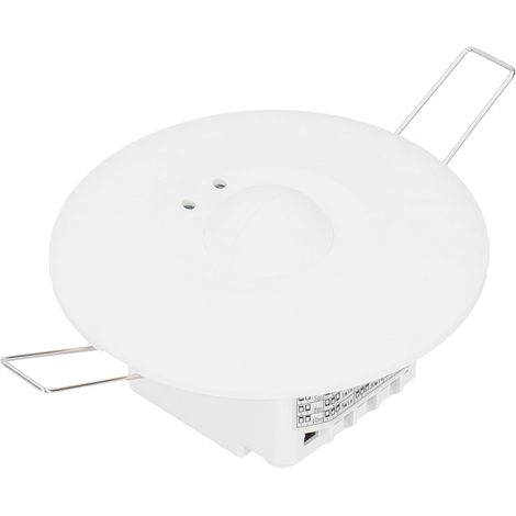 Interrupteur à induction encastré au plafond avec détecteur de mouvement micro-ondes 110-240 V et réglable