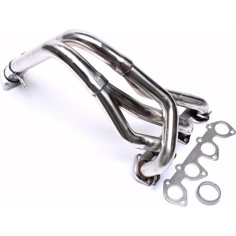 Collecteur d'echappement en inox pour Peugeot 106 1,6 8v de 1992 à 2000-16438012